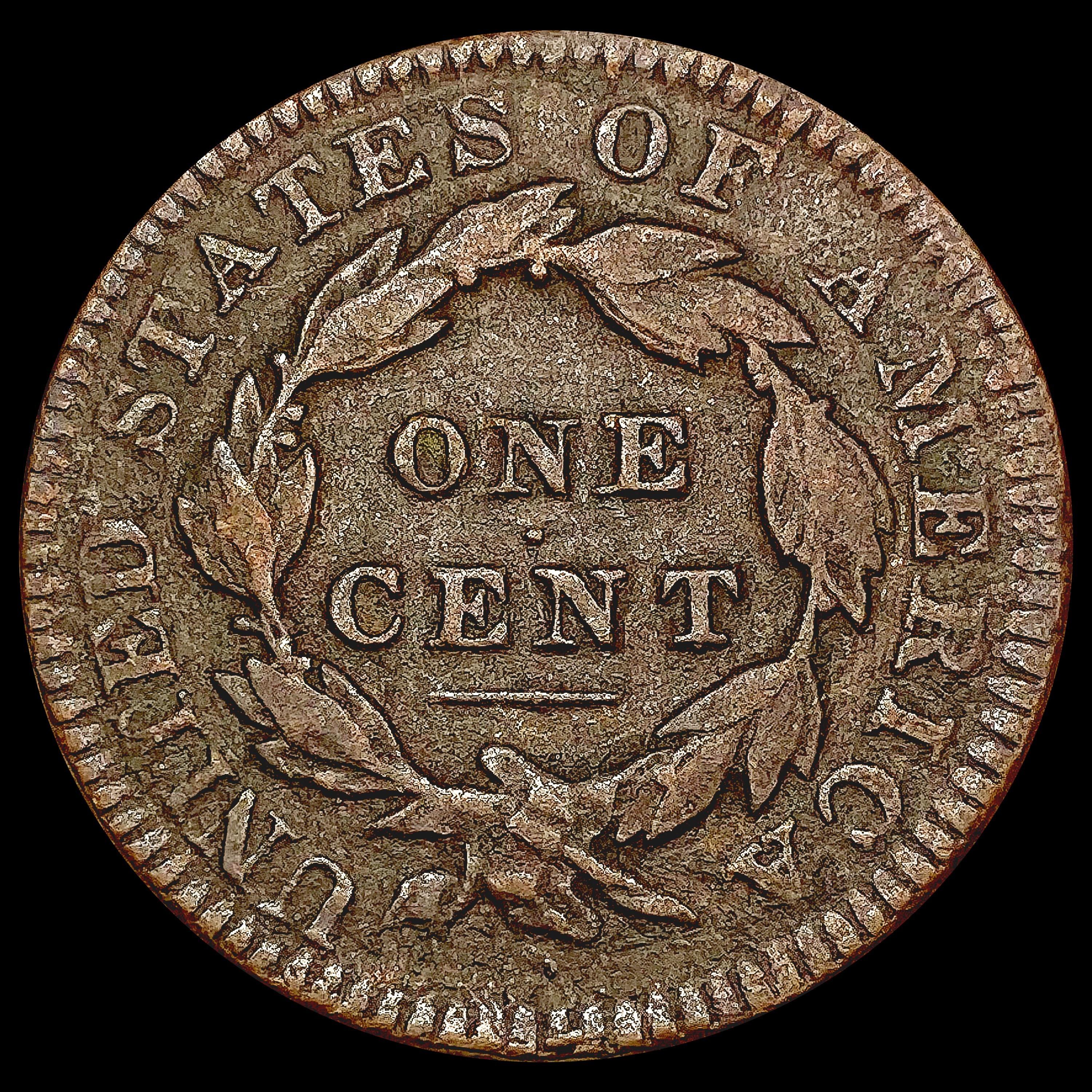 1834 Coronet Head Large Cent LIGHTLY CIRCULATED