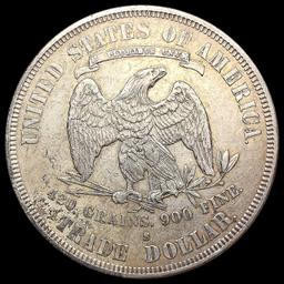 1878-S Silver Trade Dollar CLOSELY UNCIRCULATED