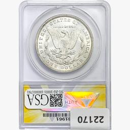 1901-O Morgan Silver Dollar ANACS MS63