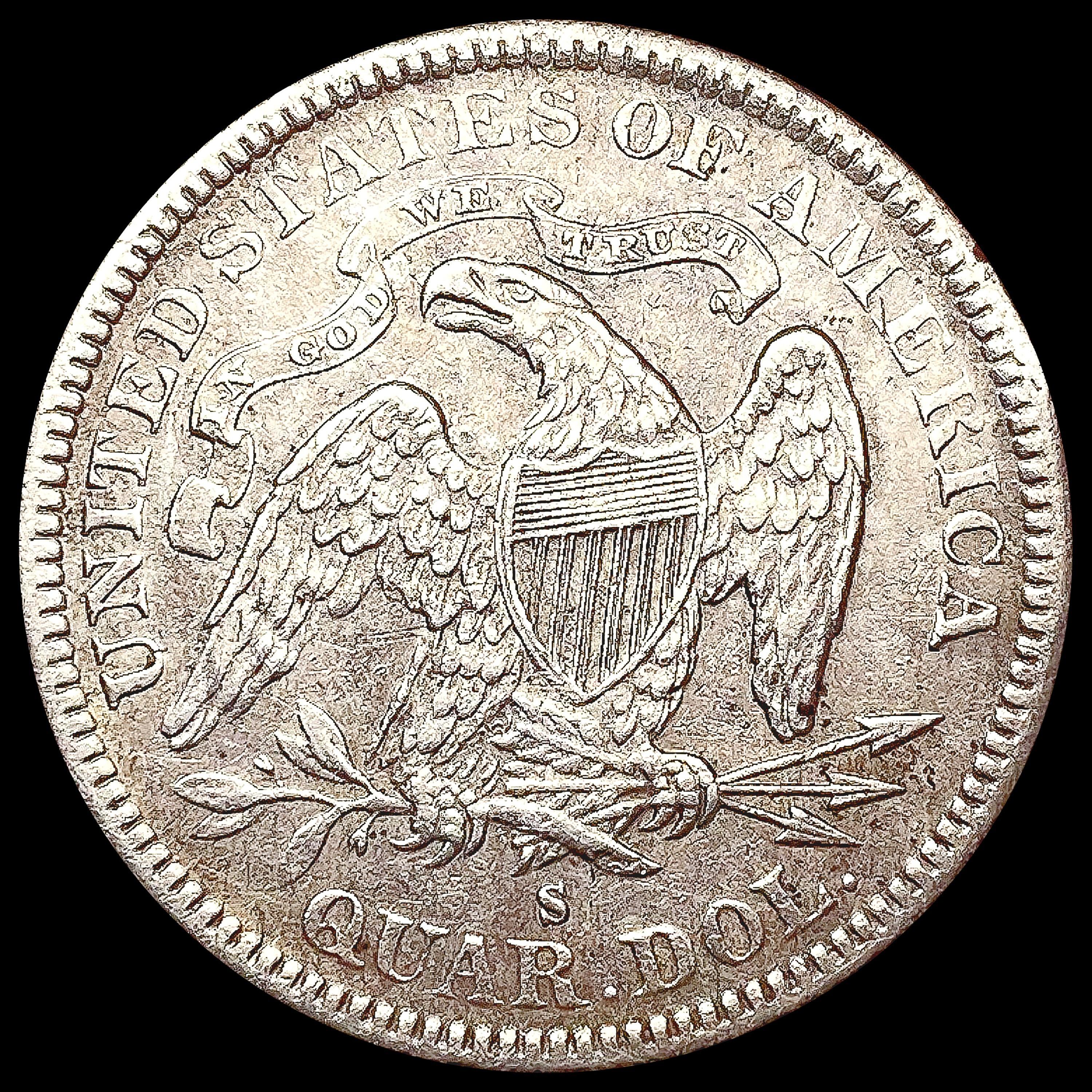 1877-S Seated Liberty Quarter CLOSELY UNCIRCULATED