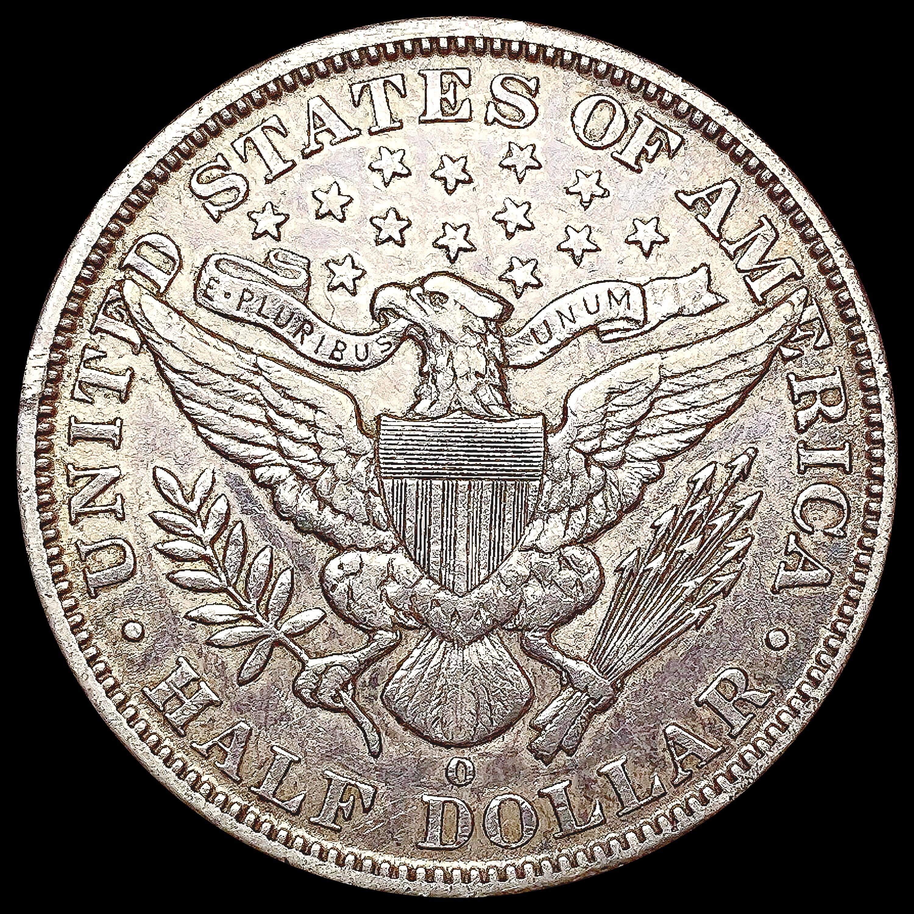 1895-O Barber Half Dollar CLOSELY UNCIRCULATED