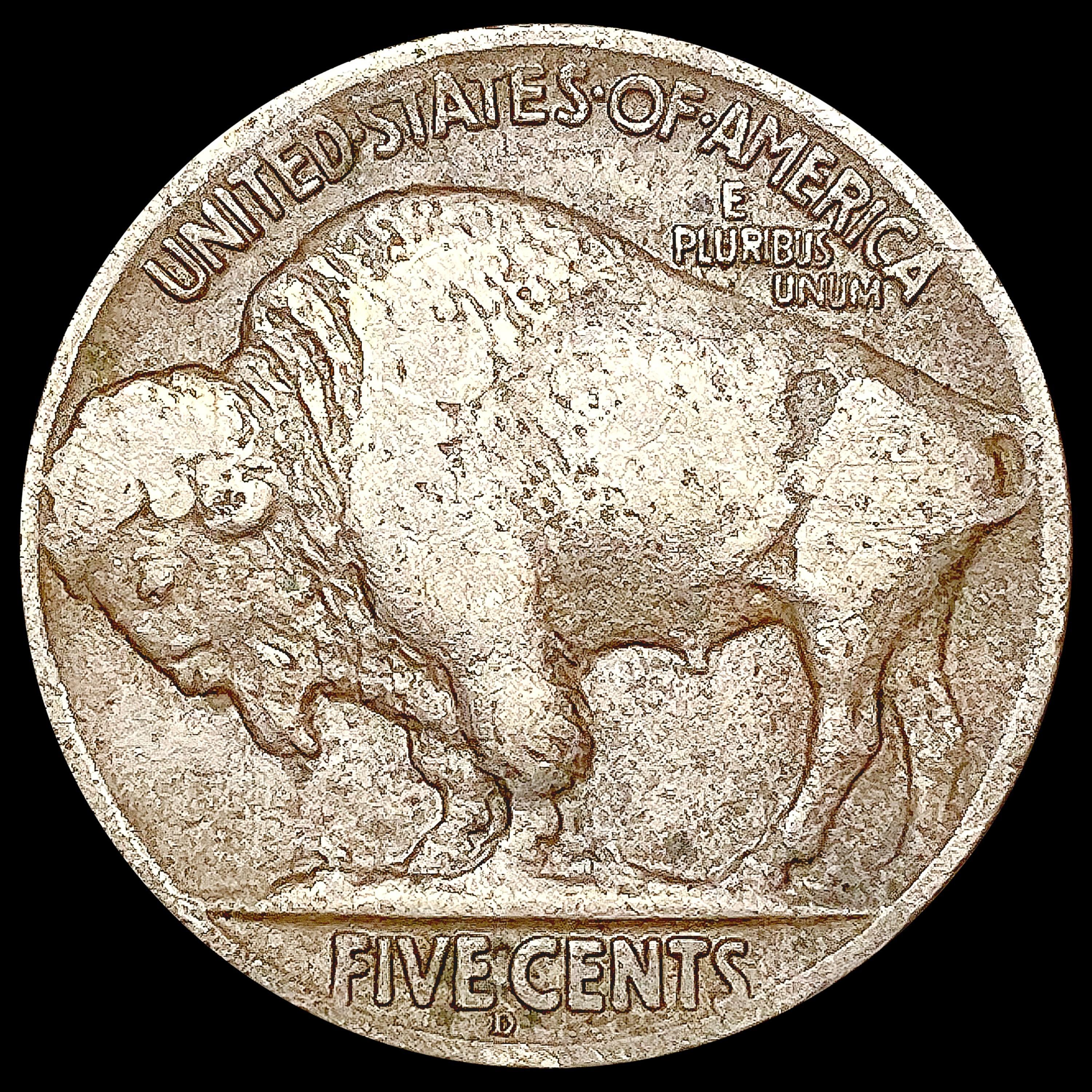 1924-D Buffalo Nickel NICELY CIRCULATED