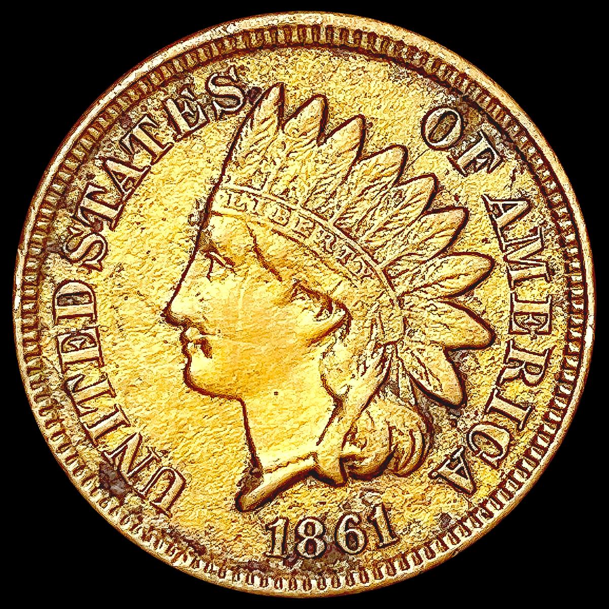 1861 Indian Head Cent HIGH GRADE