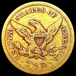 1853 $2.50 Gold Quarter Eagle LIGHTLY CIRCULATED