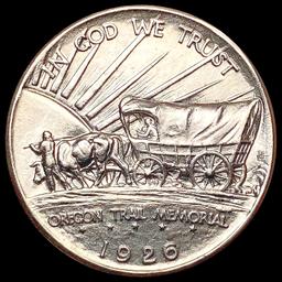 1926 Oregon Trail Half Dollar UNCIRCULATED