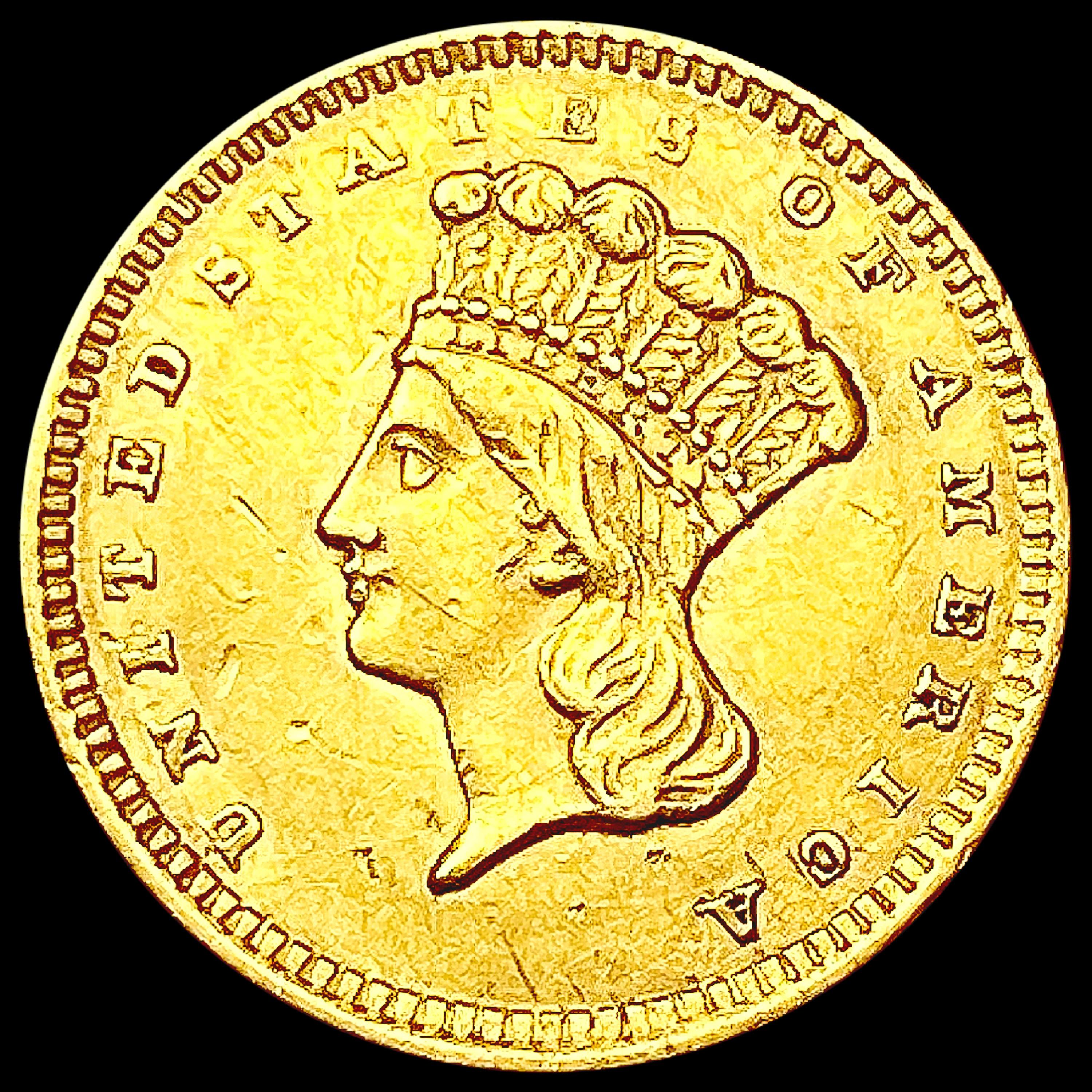 1856 Rare Gold Dollar CLOSELY UNCIRCULATED