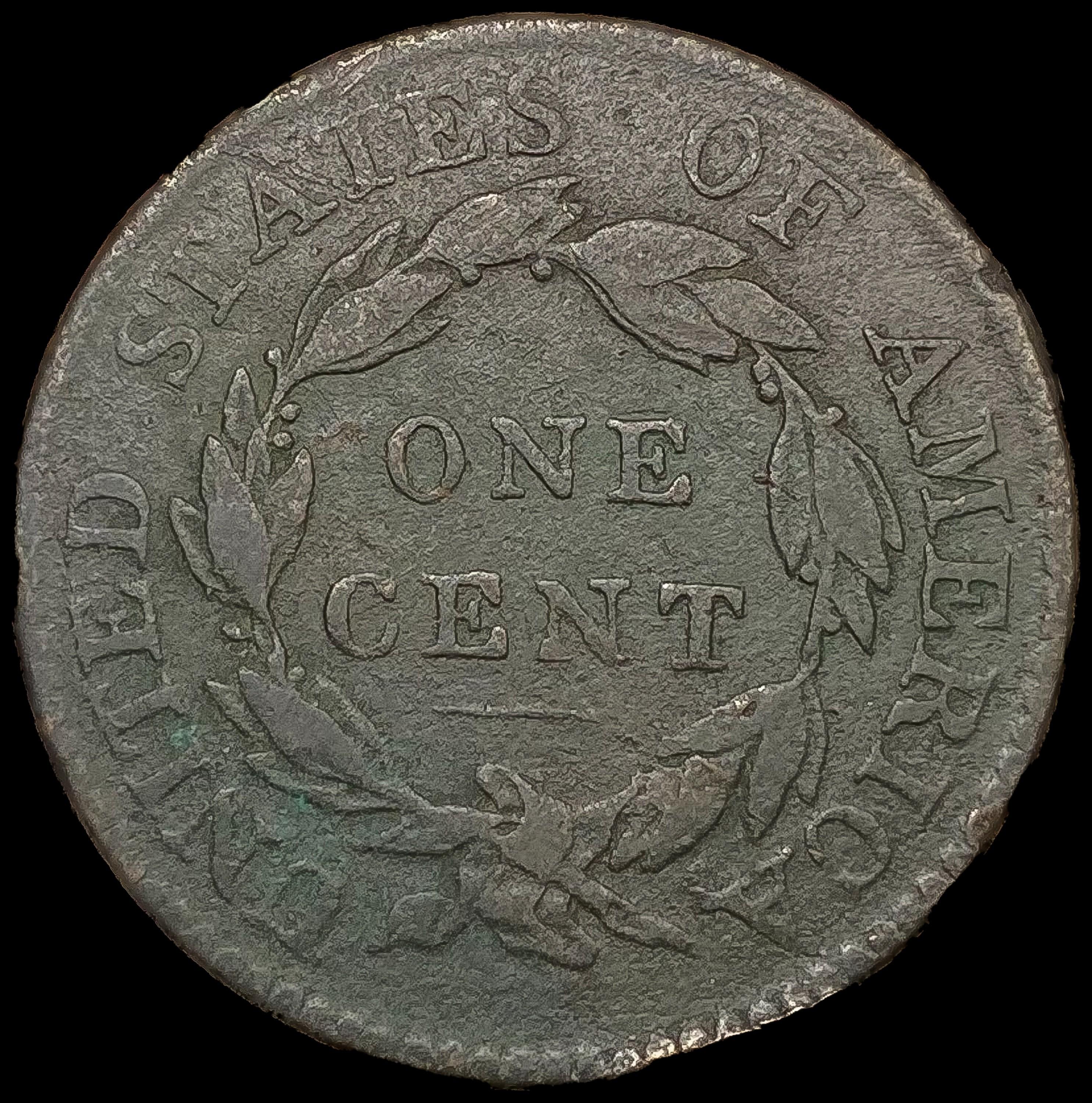 1818 Coronet Head Large Cent NEARLY UNCIRCULATED