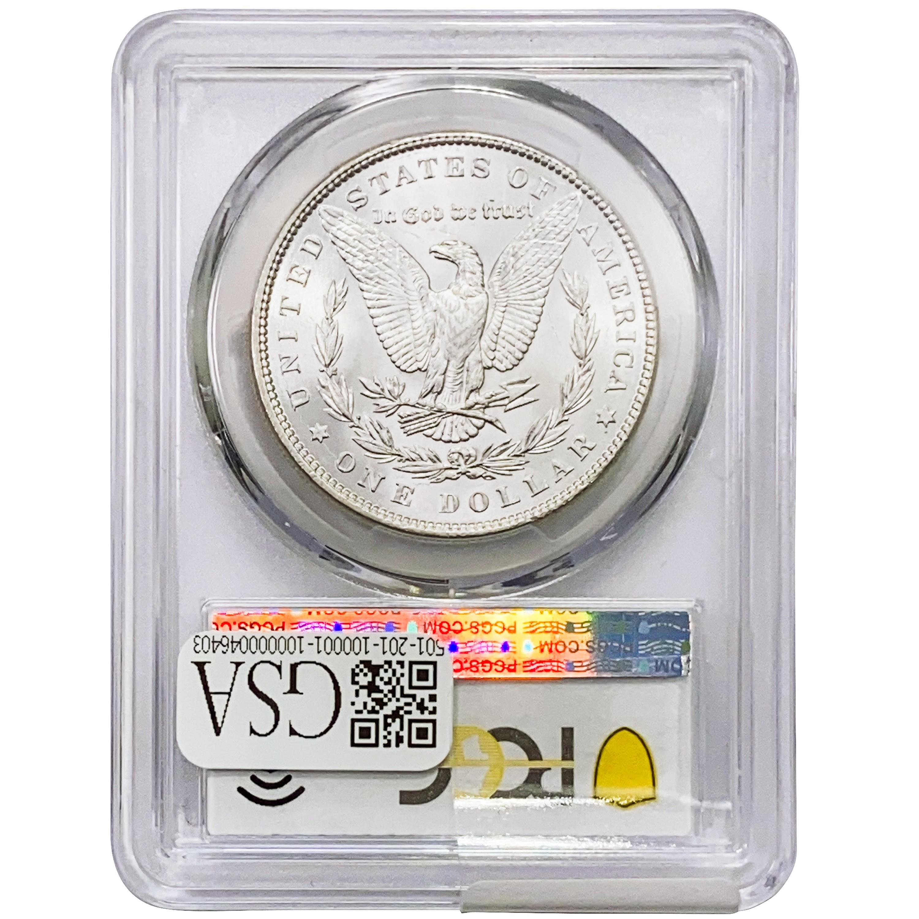 1886 Morgan Silver Dollar PCGS MS65