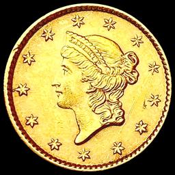 1853 Rare Gold Dollar UNCIRCULATED