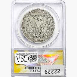 1892-S Morgan Silver Dollar ANACS F12