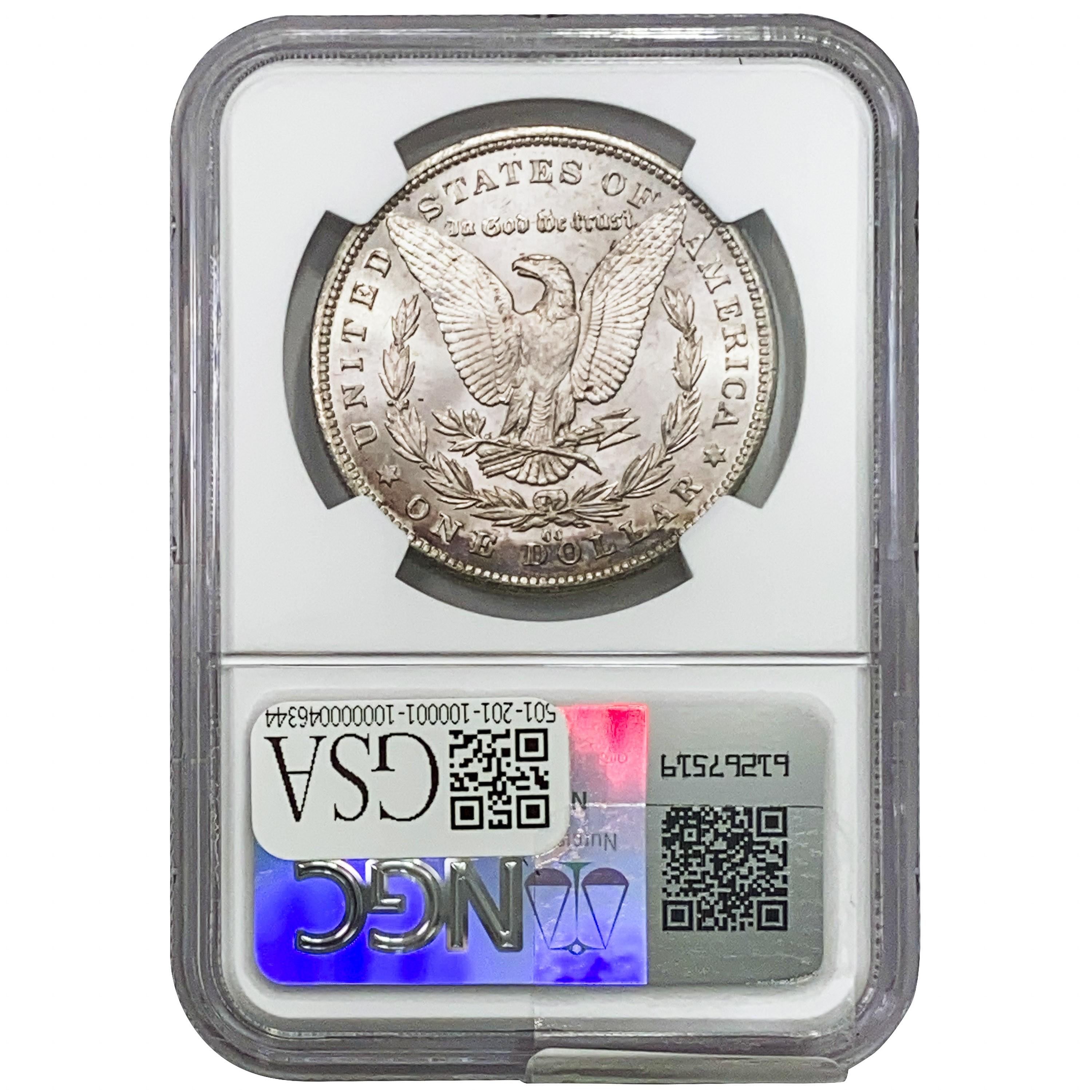 1879-O Morgan Silver Dollar NGC MS62