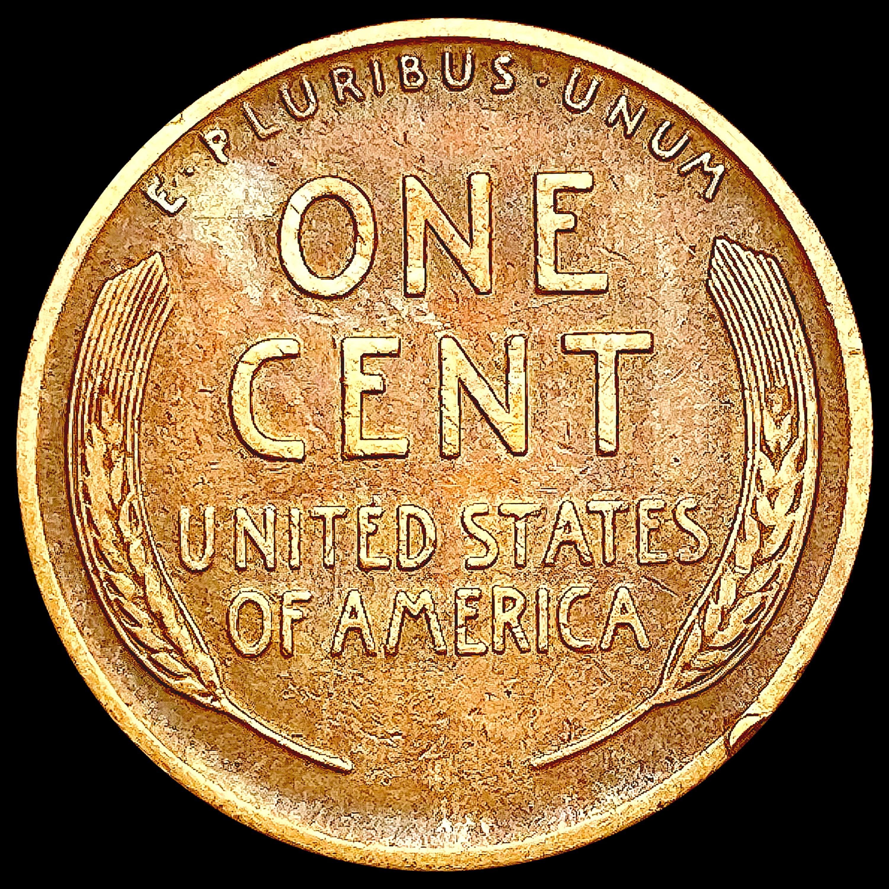 1926-S RB Wheat Cent CHOICE AU
