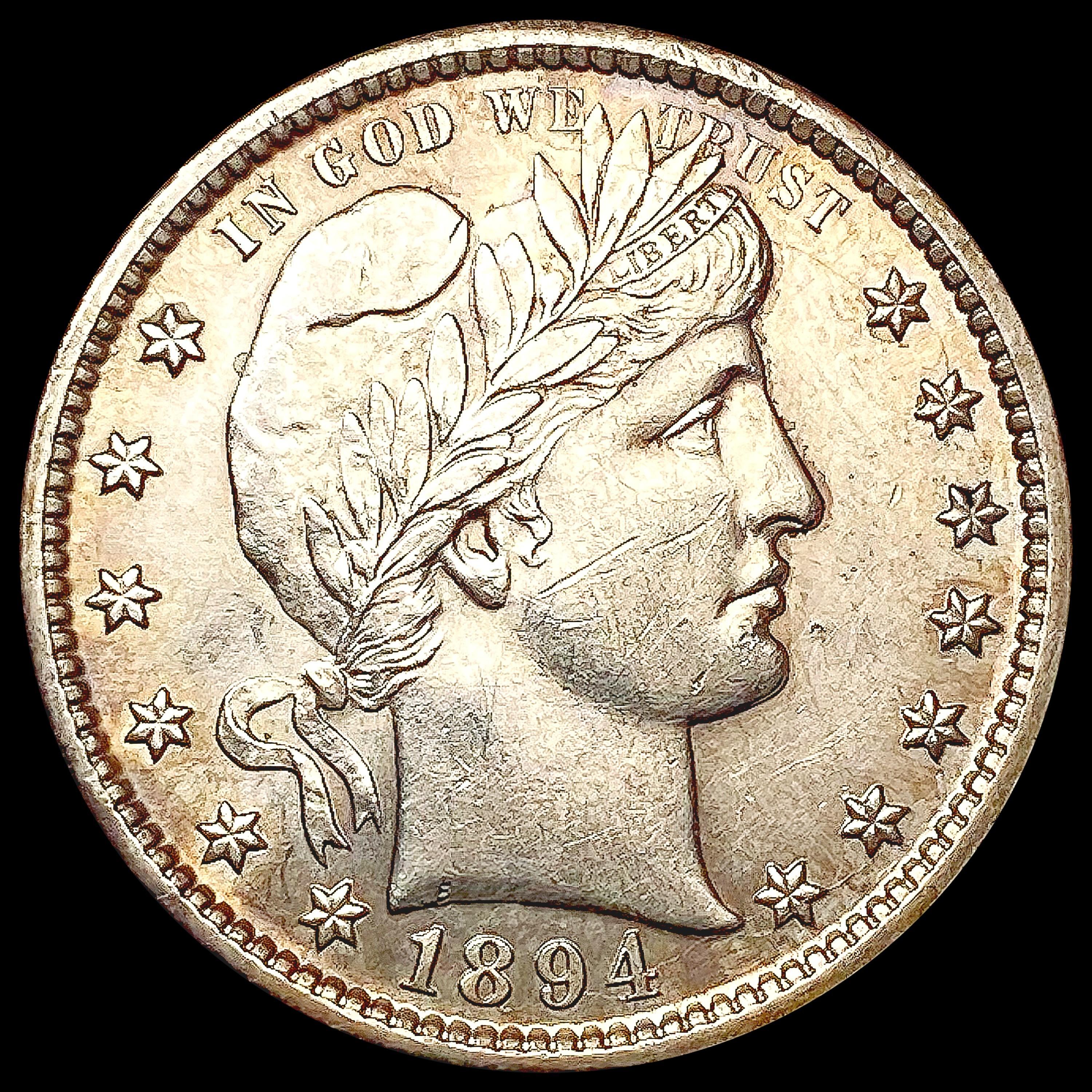 1894-S Barber Quarter UNCIRCULATED