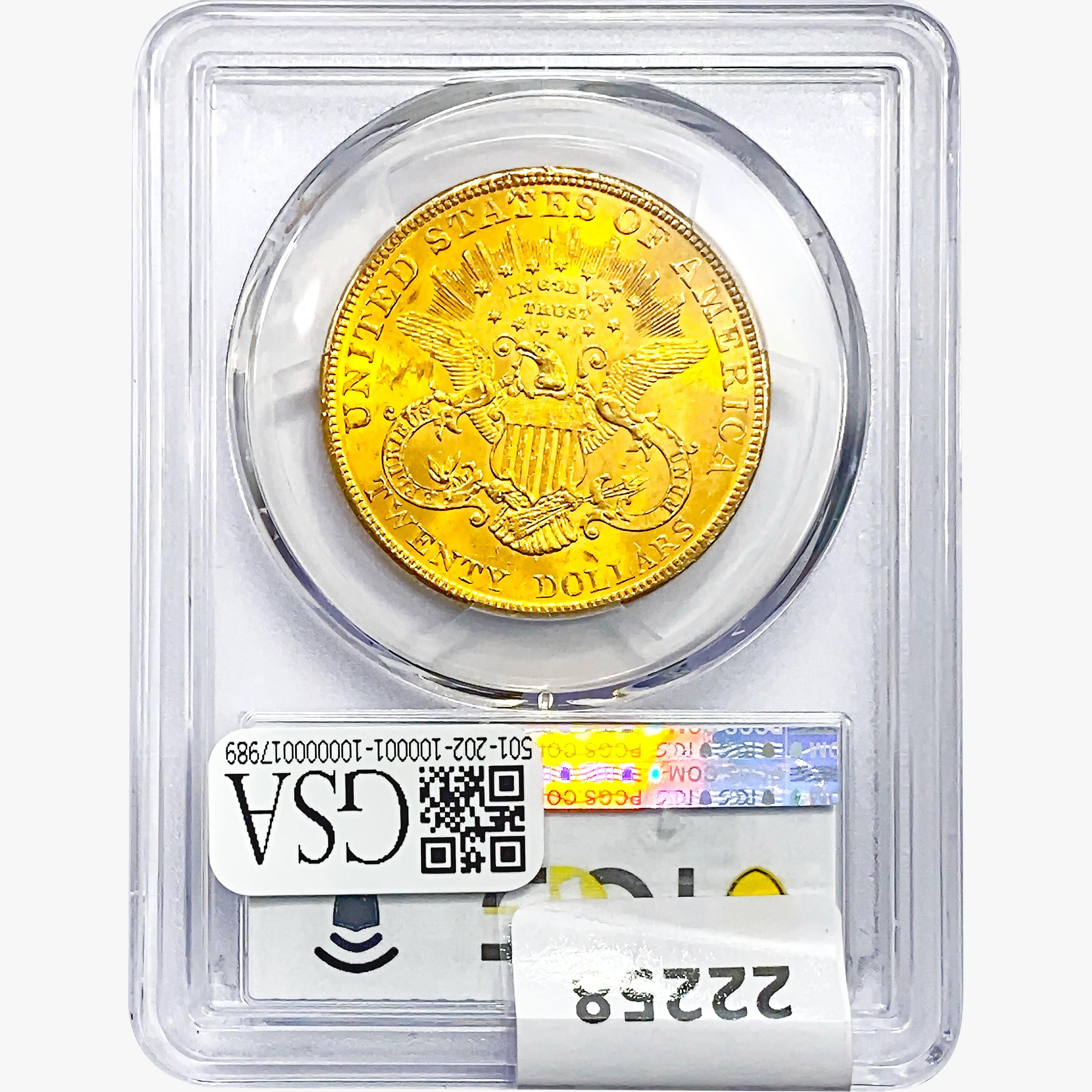 1904 $20 Gold Double Eagle PCGS MS64