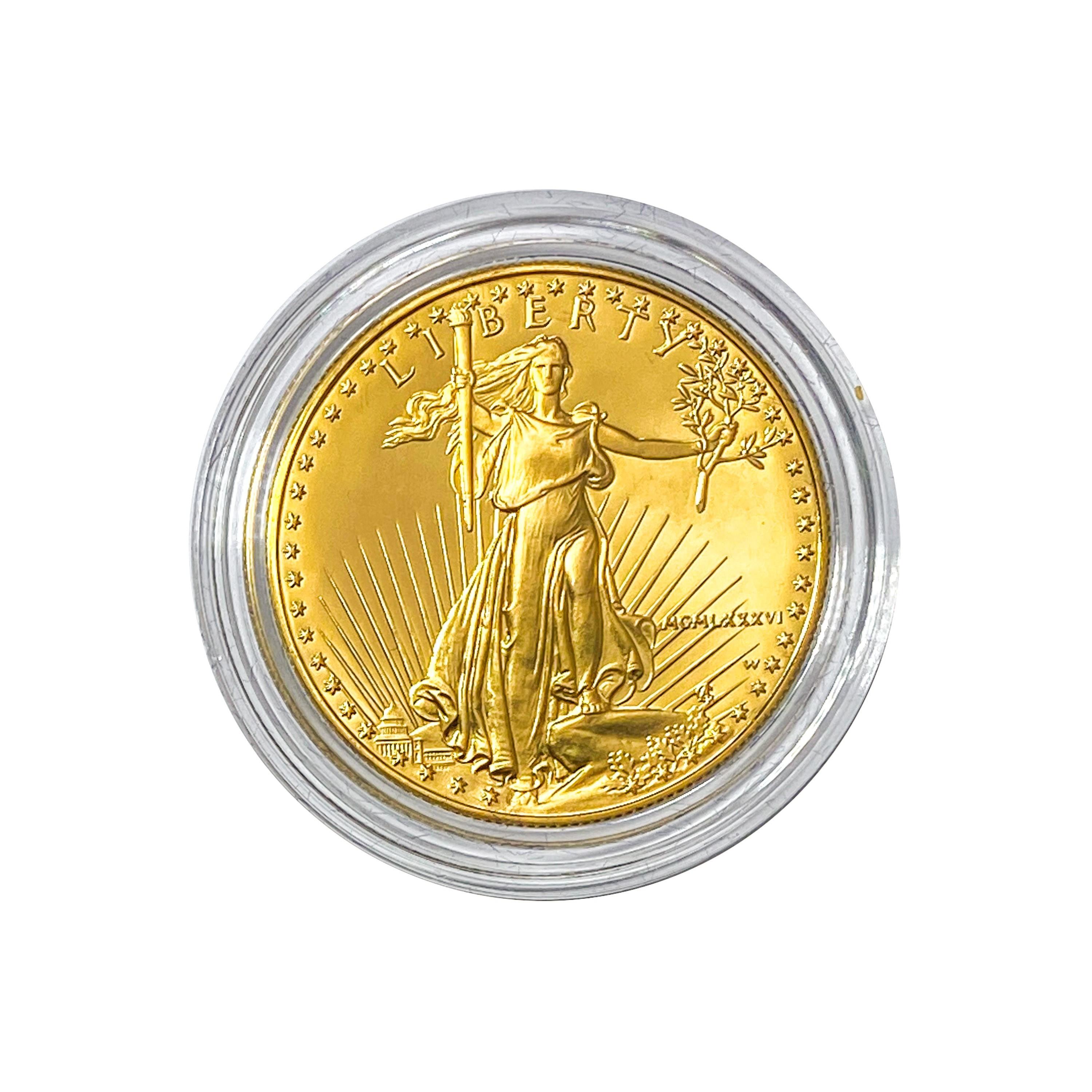 1986 US 1oz Gold $50 Eagle