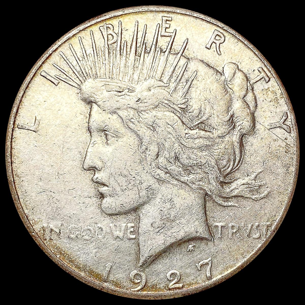 1927-S Silver Peace Dollar LIGHTLY CIRCULATED