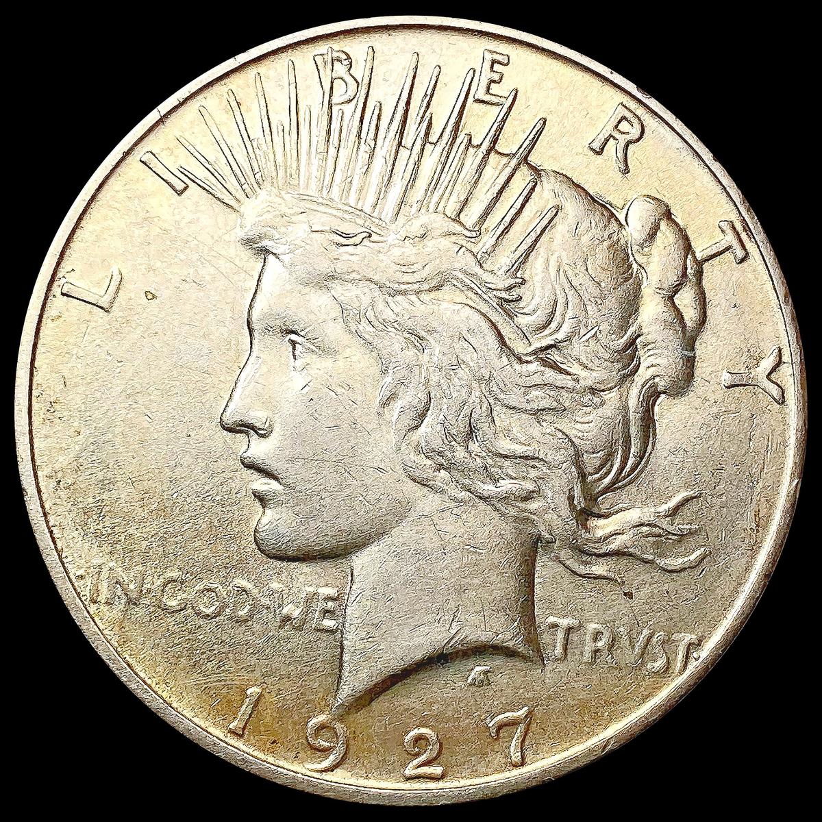 1927-D Silver Peace Dollar CLOSELY UNCIRCULATED