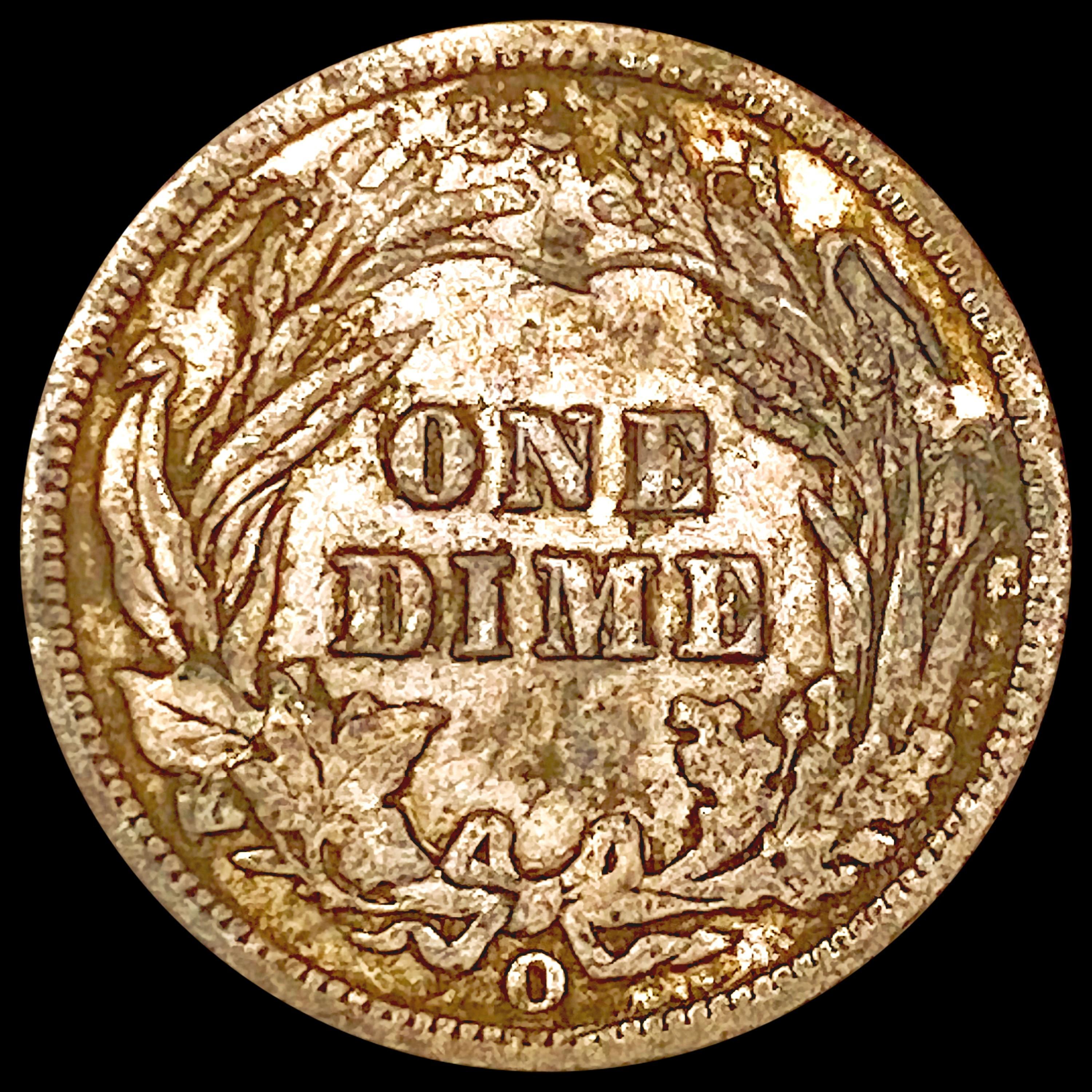 1902-O Barber Dime NEARLY UNCIRCULATED