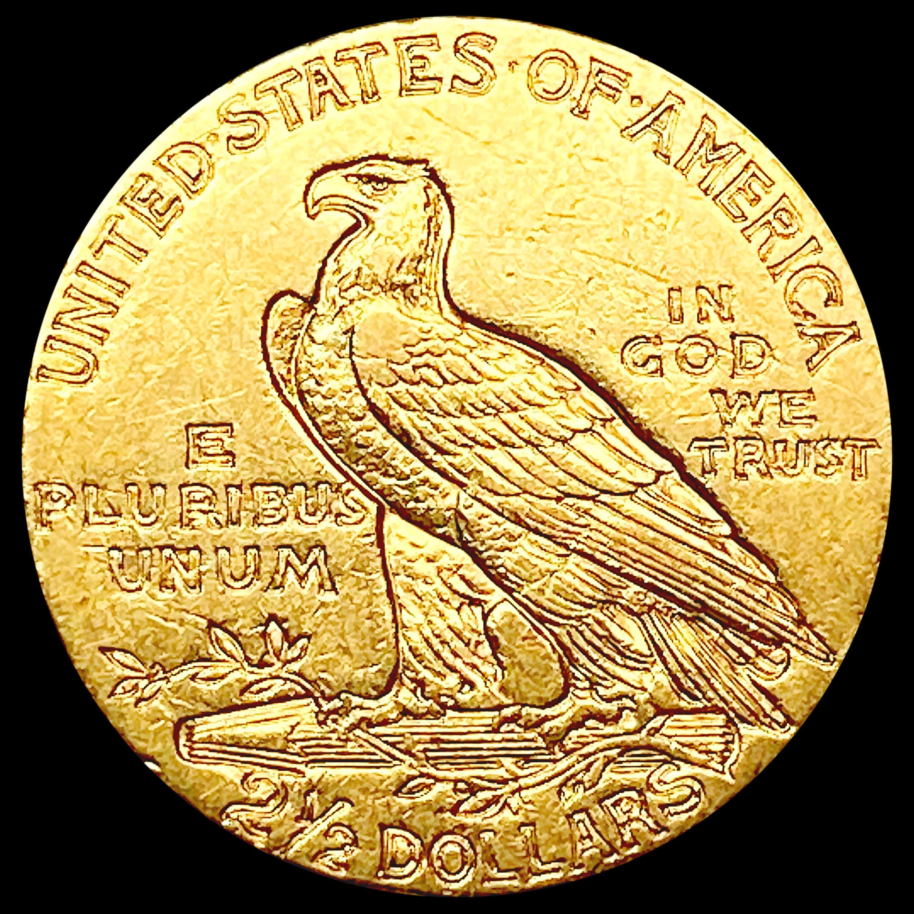 1910 $2.50 Gold Quarter Eagle CLOSELY UNCIRCULATED