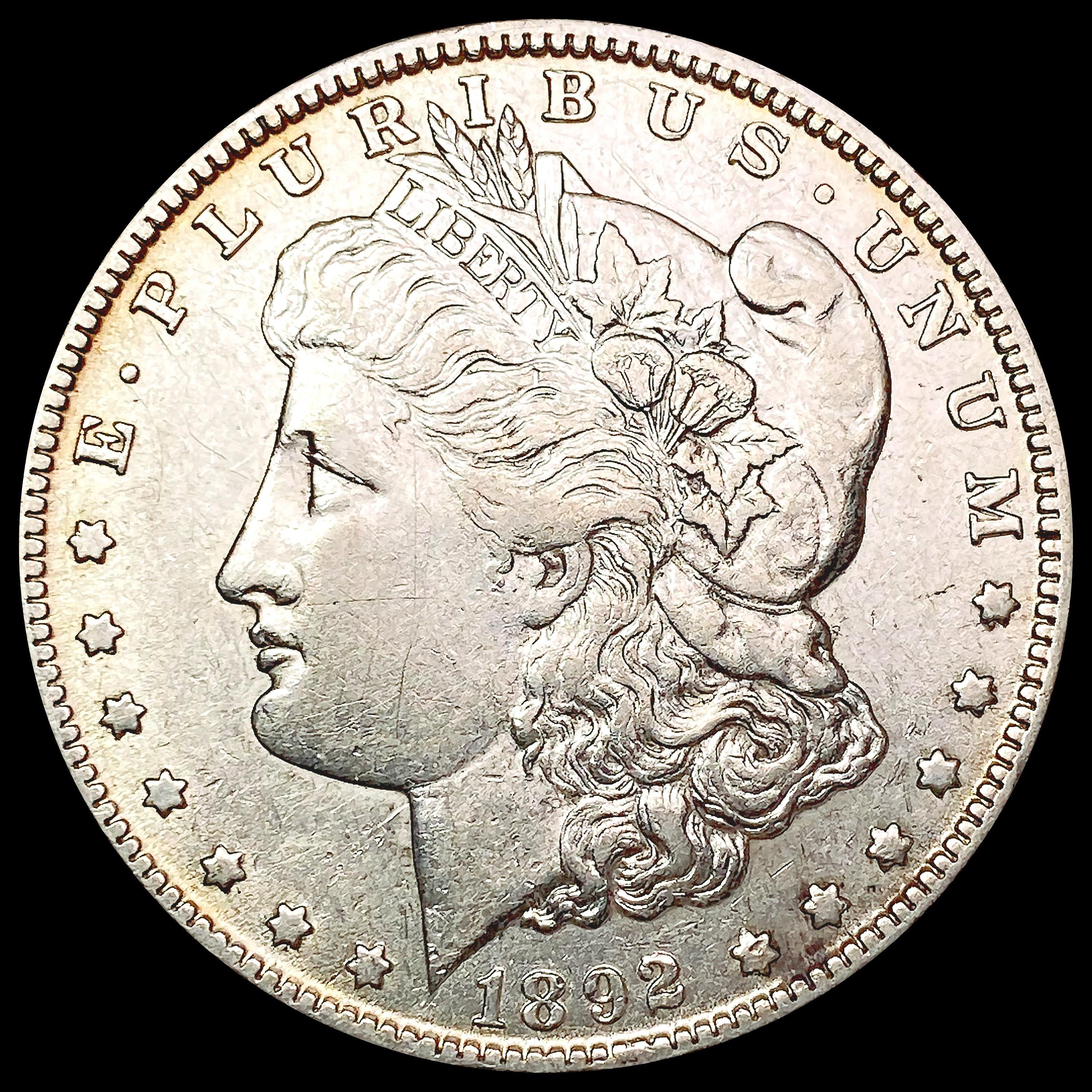 1892-O Morgan Silver Dollar CLOSELY UNCIRCULATED