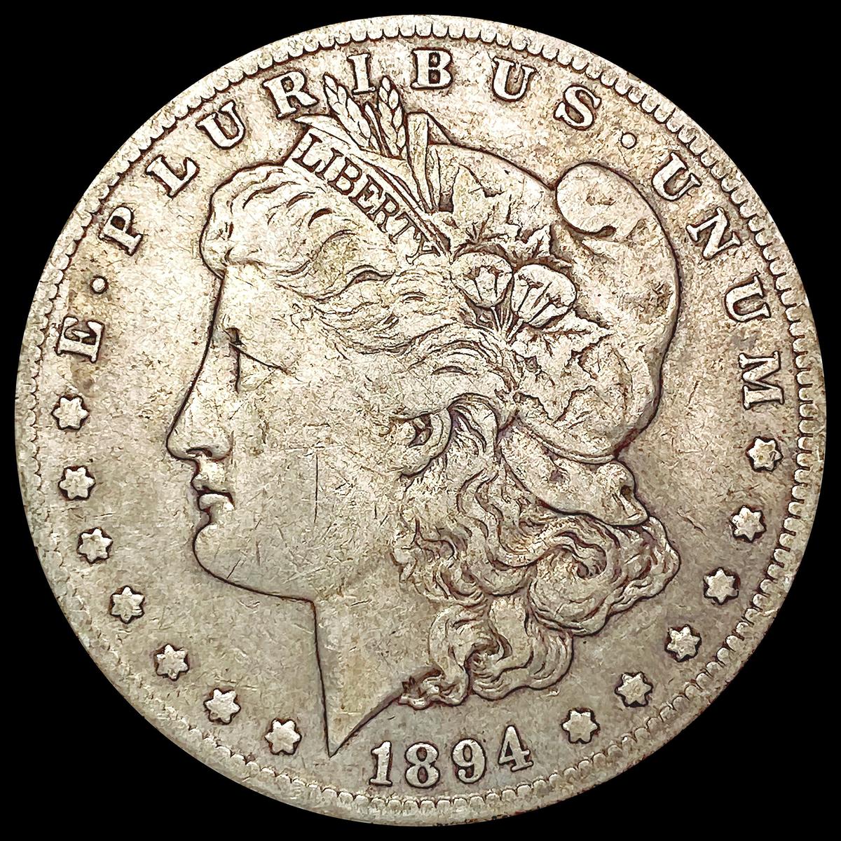 1894-S Morgan Silver Dollar LIGHTLY CIRCULATED