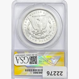 1891 Morgan Silver Dollar ANACS MS61