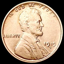 1919-D Wheat Cent CHOICE AU