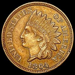 1864 Indian Head Cent CLOSELY UNCIRCULATED