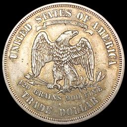 1876-S Silver Trade Dollar LIGHTLY CIRCULATED