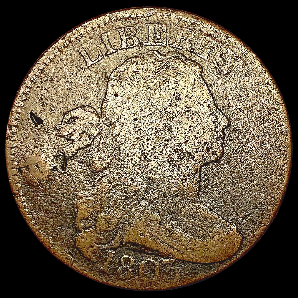 1803 Draped Bust Large Cent LIGHTLY CIRCULATED