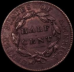 1811 Classic Head Half Cent HIGH GRADE