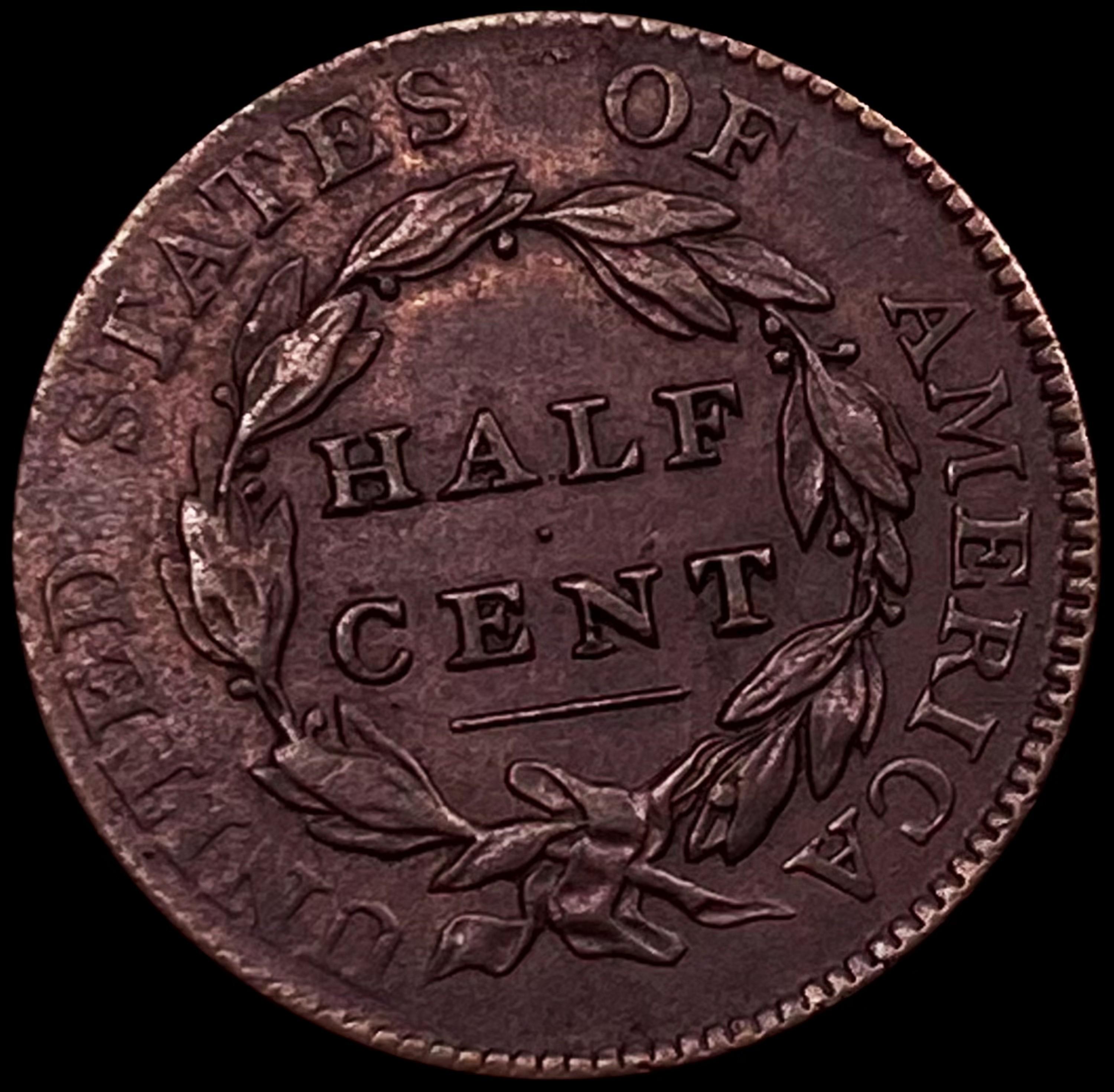 1811 Classic Head Half Cent HIGH GRADE