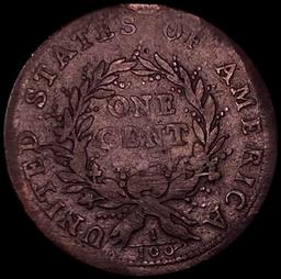 1793 Vine Bars Wreath Cent NEARLY UNCIRCULATED