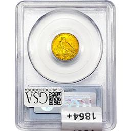 1908 $2.50 Gold Quarter Eagle PCGS MS63