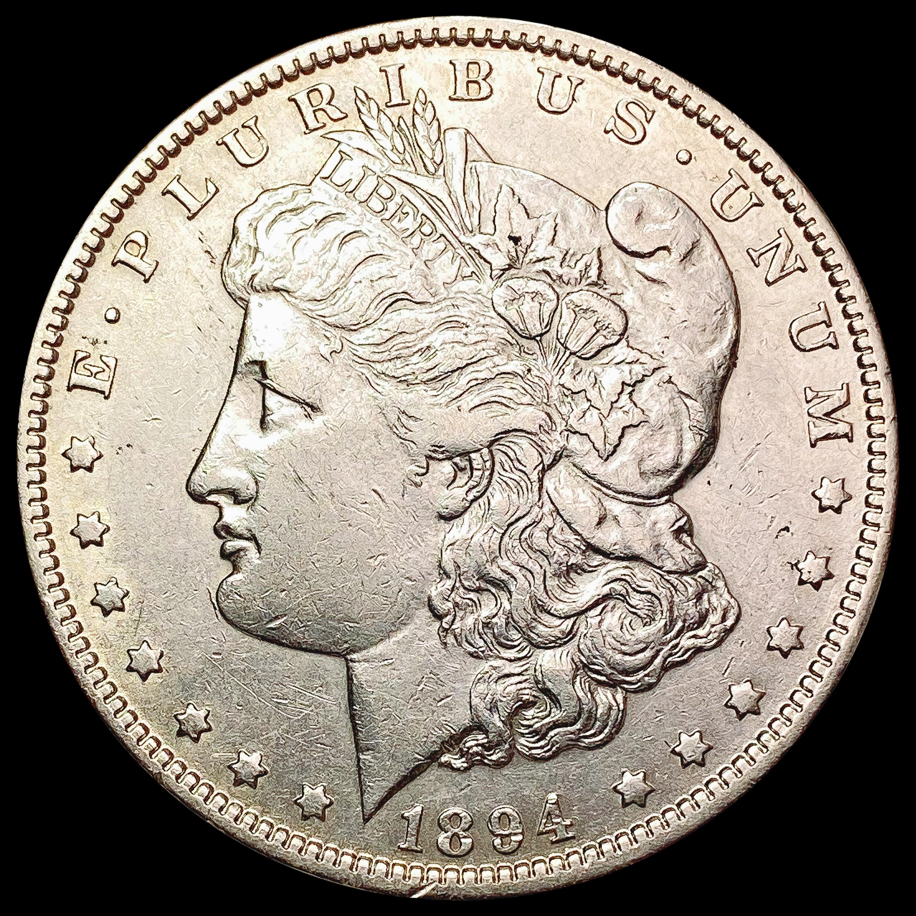 1894 Morgan Silver Dollar CLOSELY UNCIRCULATED