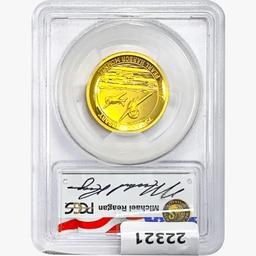 2016-P 1oz. Gold $10 Tuvalu Pearl Harbor PCGS PR70