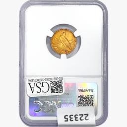 1926 $2.50 Gold Quarter Eagle NGC AU55