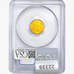 1999 $5 1/10oz. Gold Eagle PCGS MS69