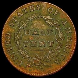 1832 Classic Head Half Cent CLOSELY UNCIRCULATED