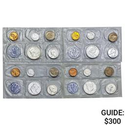 1960-1964 US Proof Sets [20 Coins]