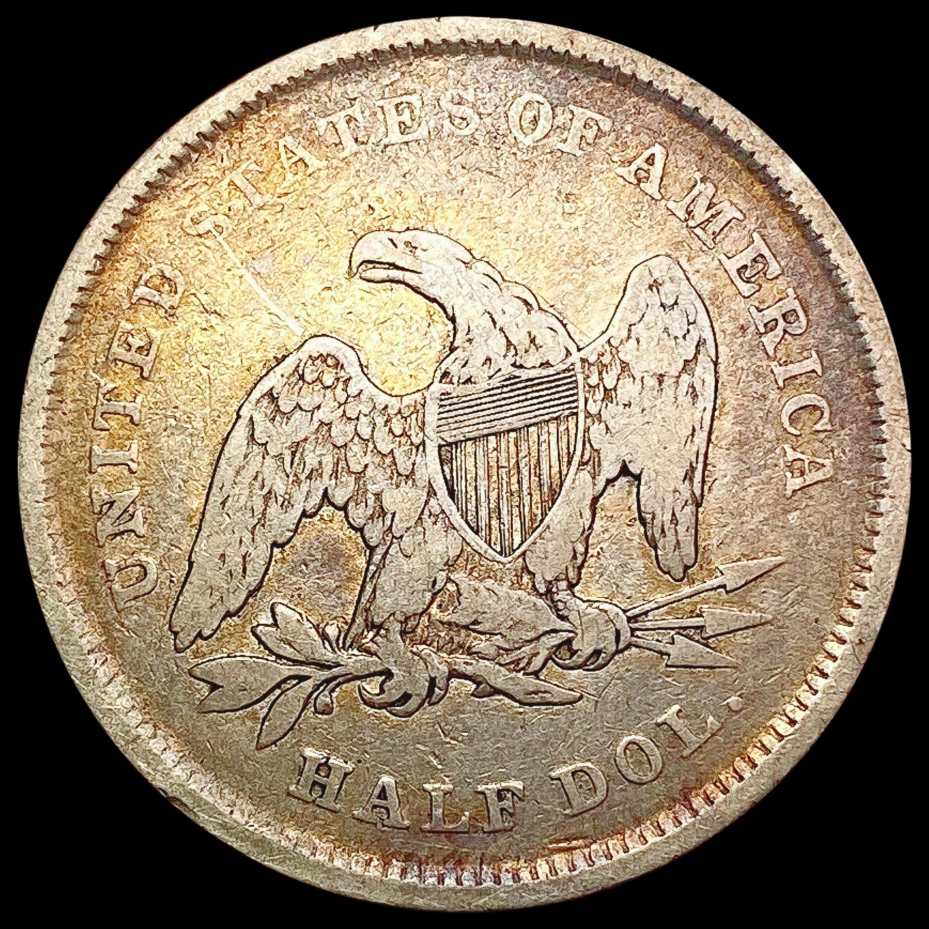1839 Seated Liberty Half Dollar NEARLY UNCIRCULATE