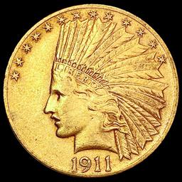 1911 $10 Gold Eagle CLOSELY UNCIRCULATED