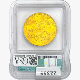 1902-S $20 Gold Double Eagle ICG AU53