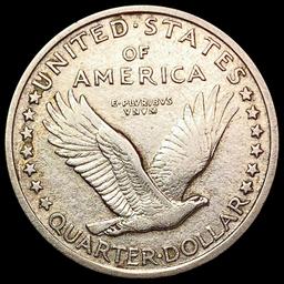 1917 Ty 1 Standing Liberty Quarter CHOICE AU