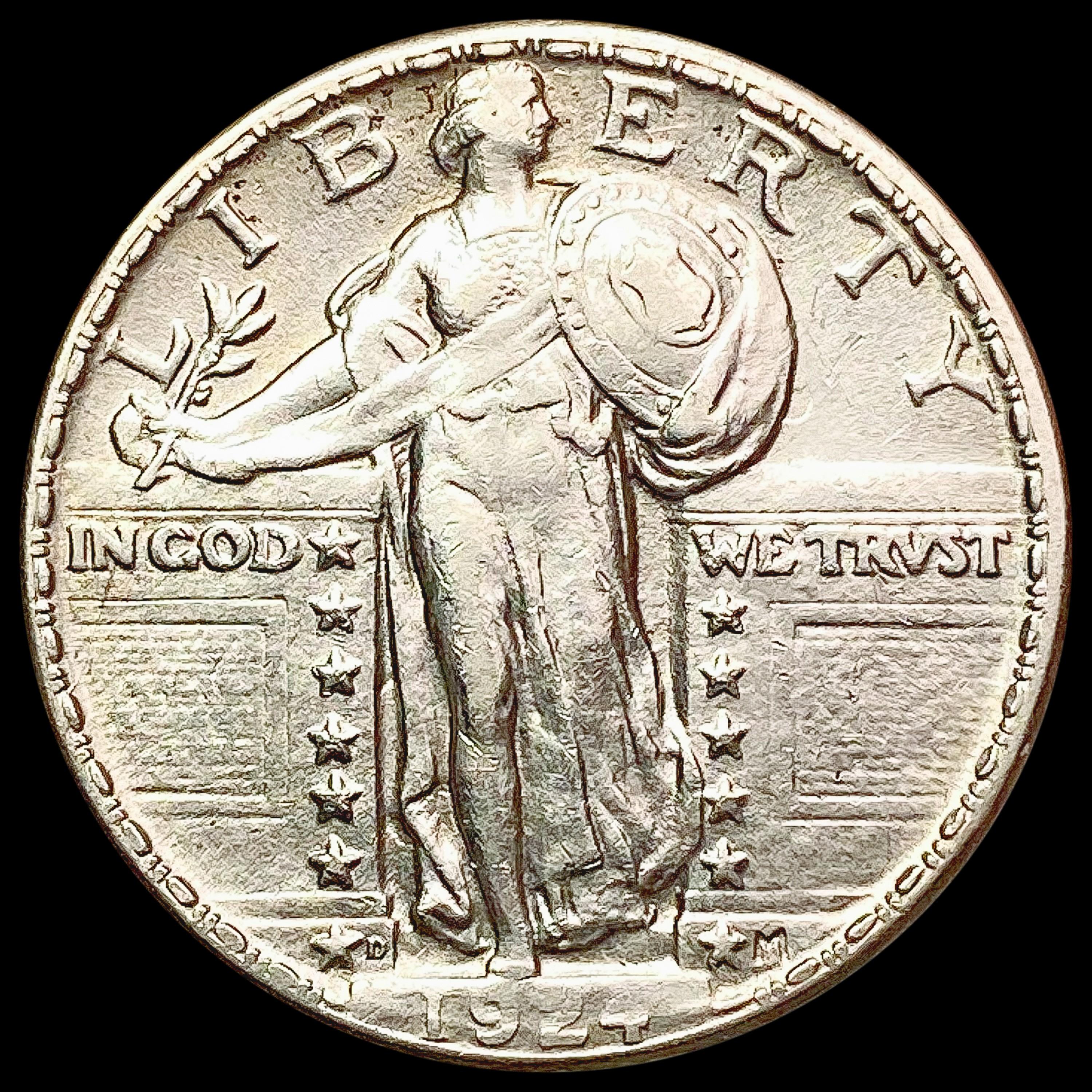 1924-D Standing Liberty Quarter CLOSELY UNCIRCULAT