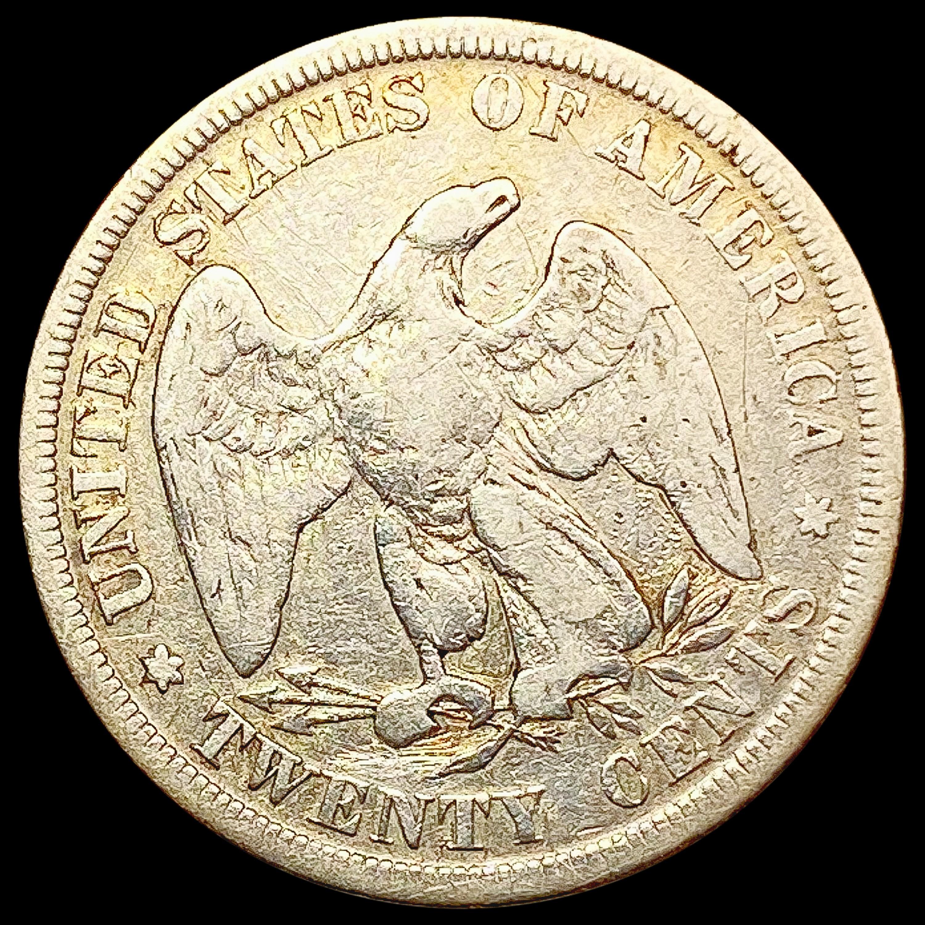1875 Twenty Cent Piece LIGHTLY CIRCULATED