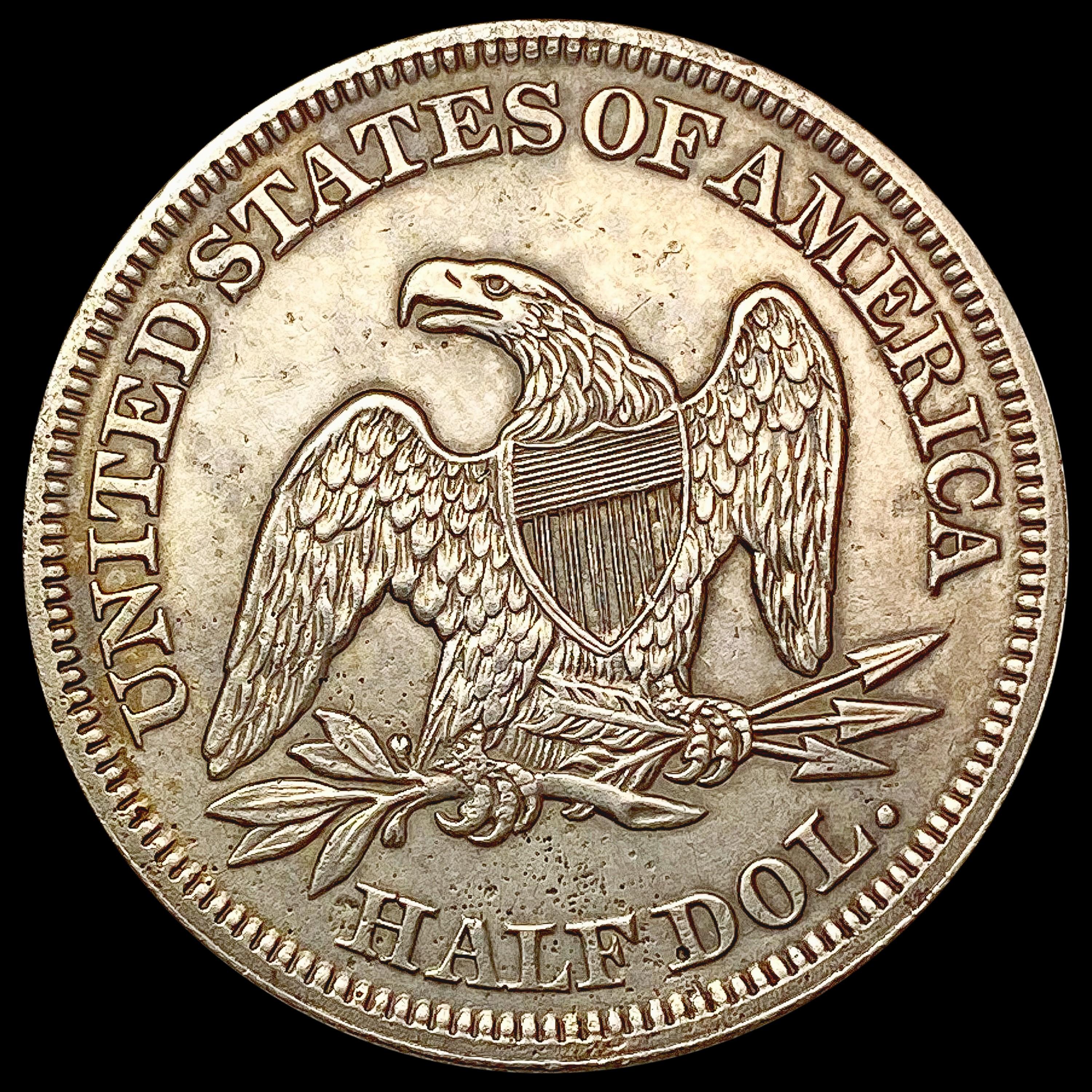 1854 Seated Liberty Half Dollar UNCIRCULATED