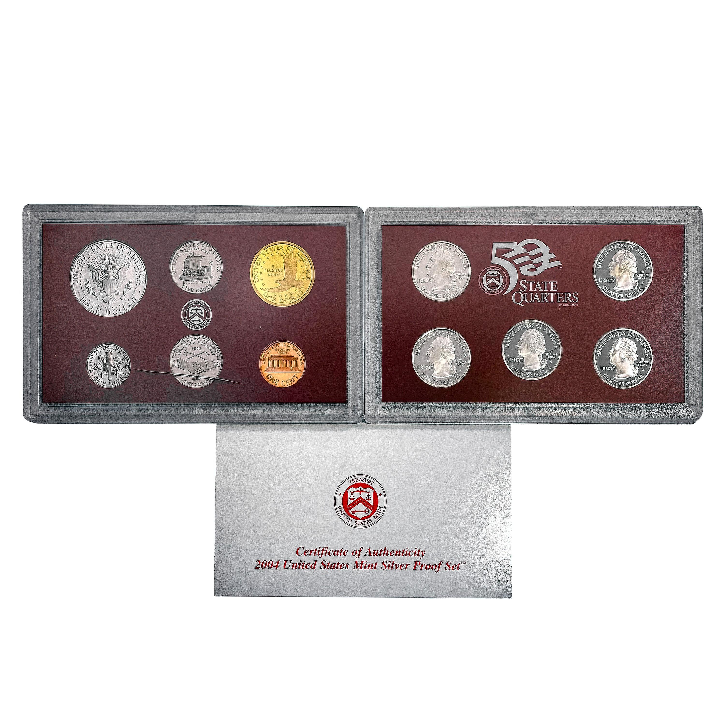 2003-2006 Silver US Proof Sets [41 Coins]