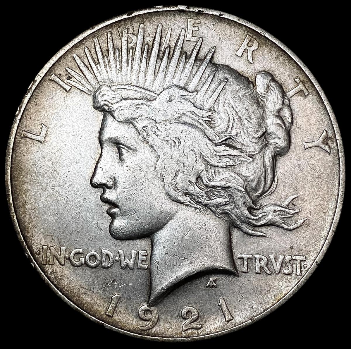 1921 Silver Peace Dollar LIGHTLY CIRCULATED