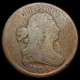 1804 Draped Bust Half Cent NICELY CIRCULATED